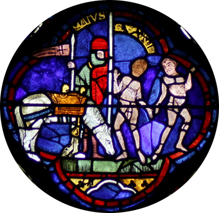 sterrenbeeld Tweelingen vitrail cathedrale de Chartres